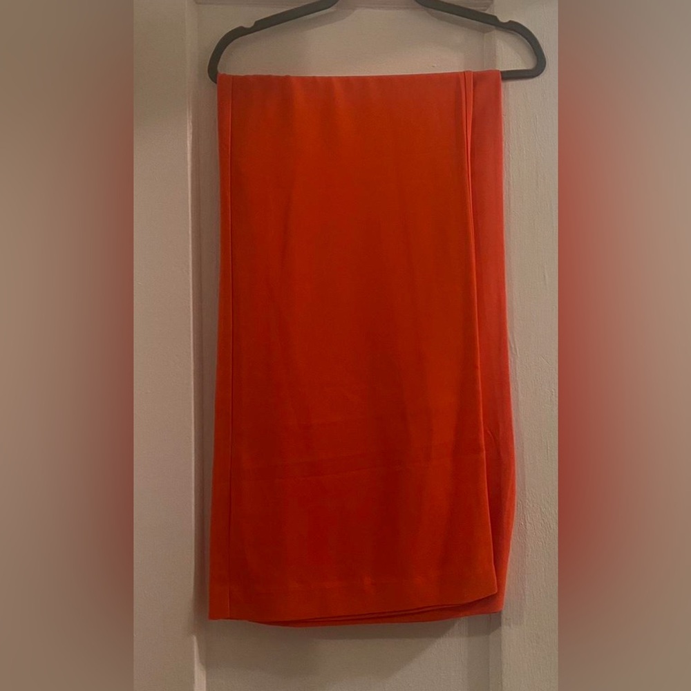 Hanifa Orange One-Shoulder Backless Gown - Picture 3 of 3